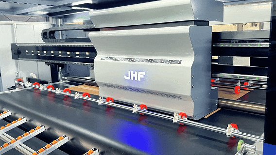 スピードで勝ち、精度で卓越する！JHF CZ2516 ダイレクト・トゥ・コルゲート包装用高速プリンターが新たな原動力を生み出す