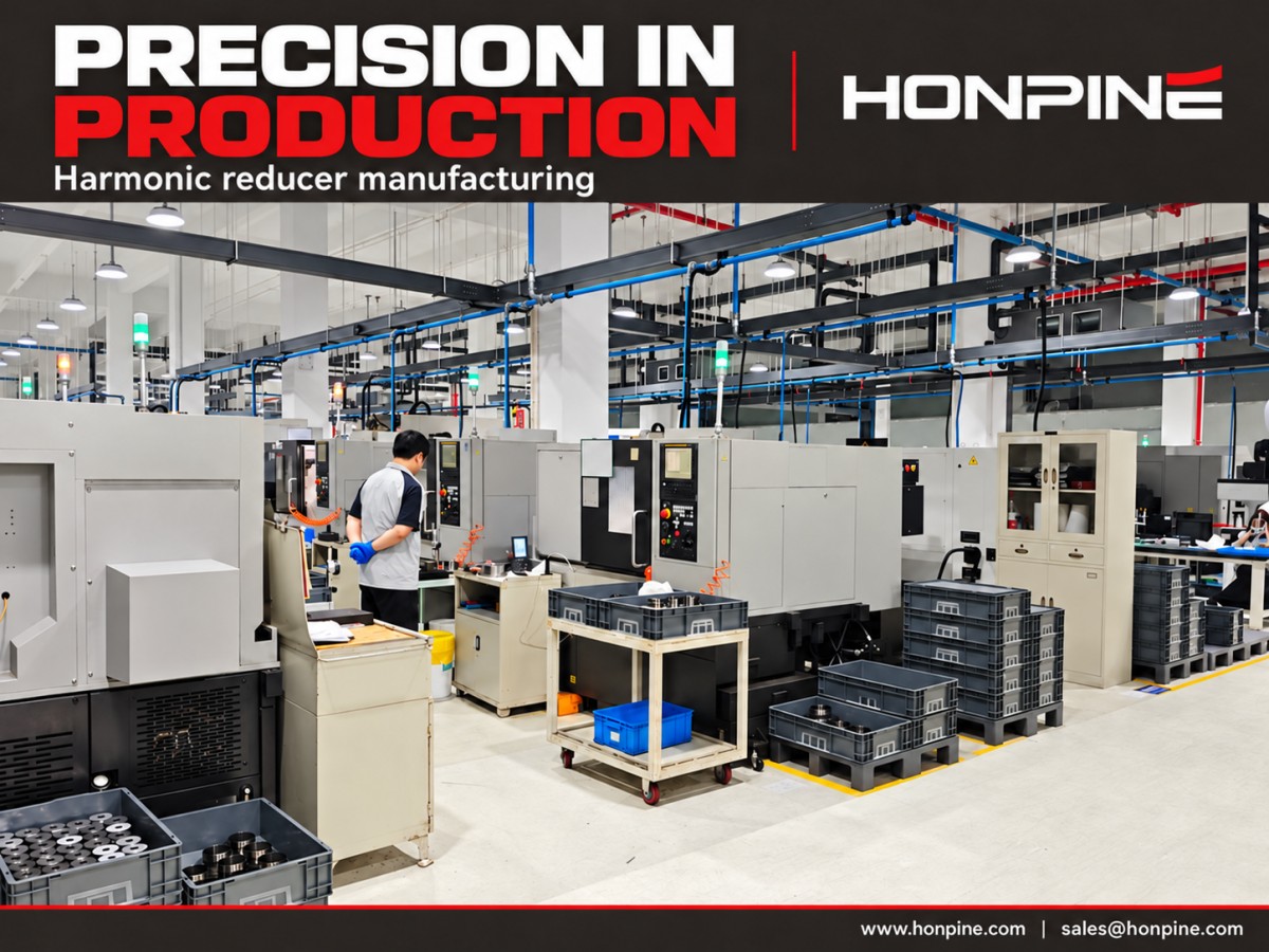 HONPINE 하모닉 감속기 제조 작업장 HONPINE 하모닉 감속기 제조 작업장