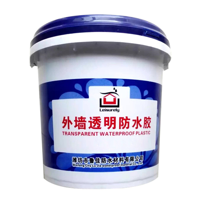 Lem tahan air transparan untuk dinding eksterior