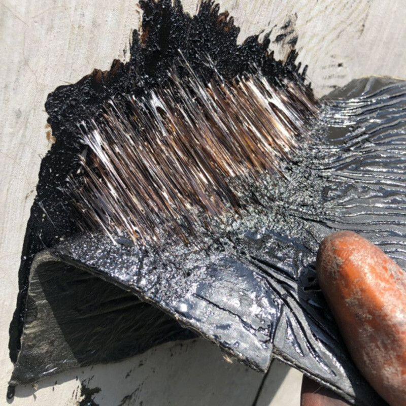 Lapisan tahan air bitumen karet yang tidak menyembuhkan