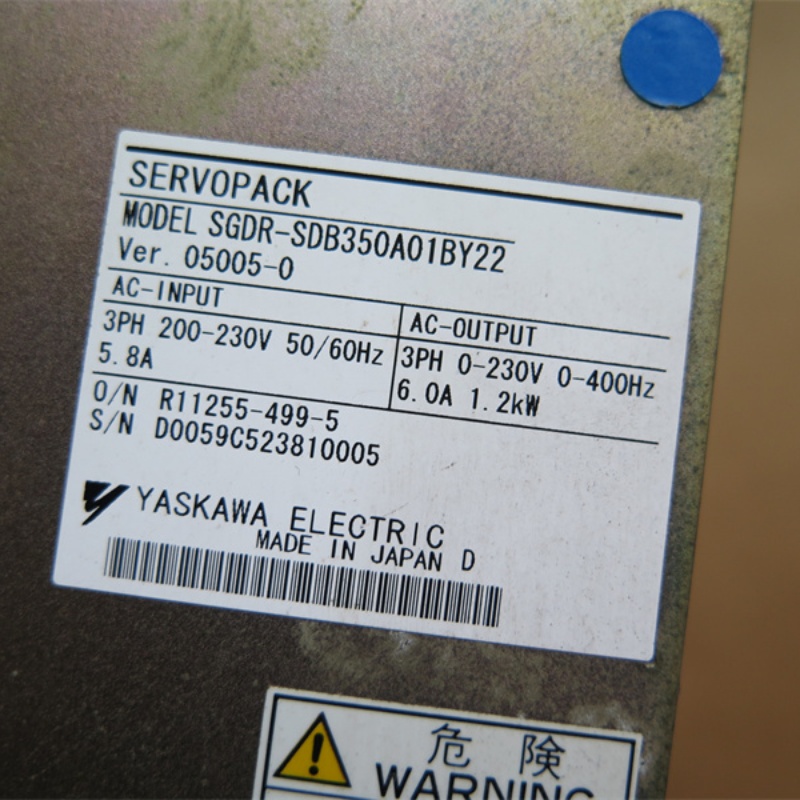 SGDR-SDB350A01BY22 中古のロボット部品