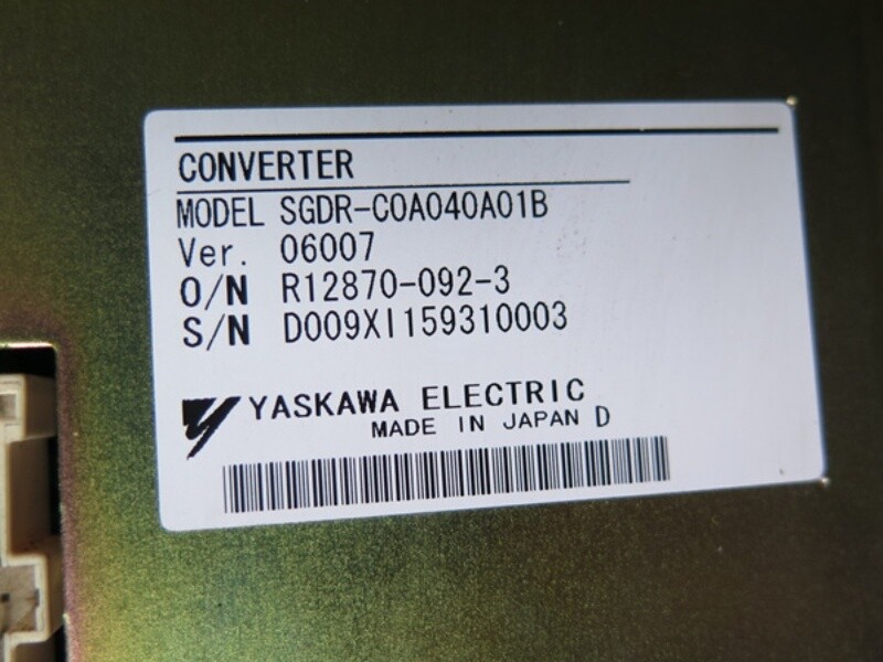 SGDR-C0A040A01B  新品ロボット部品