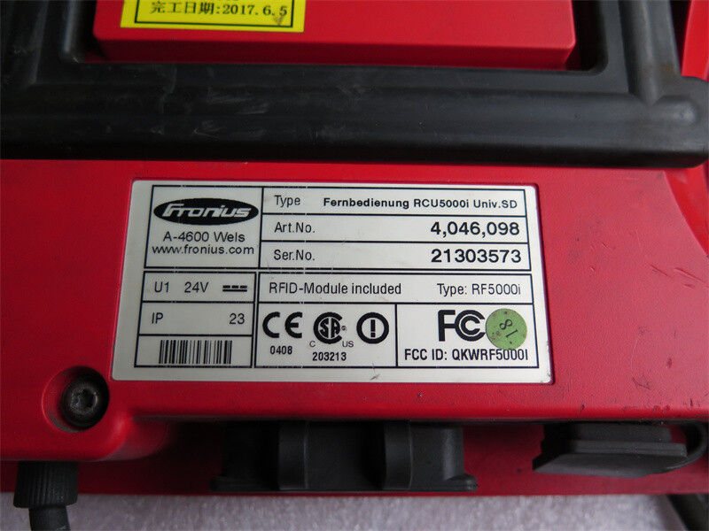RCU5000i FRONIUS 中古ティーチペンダント