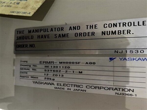 MH0005F Used Yaskawa Robot