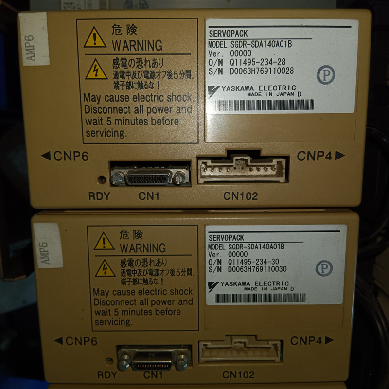 SGDR-SDA140A01B Used Robot Parts