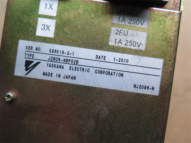 JZRCR-NBP02B Used Robot Parts