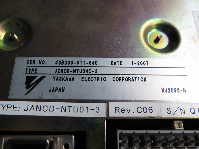 JZRCR-NTU04C-3 Used Robot Parts