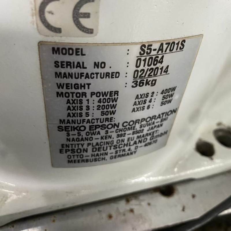 S5-A701S Used Epson Robot
