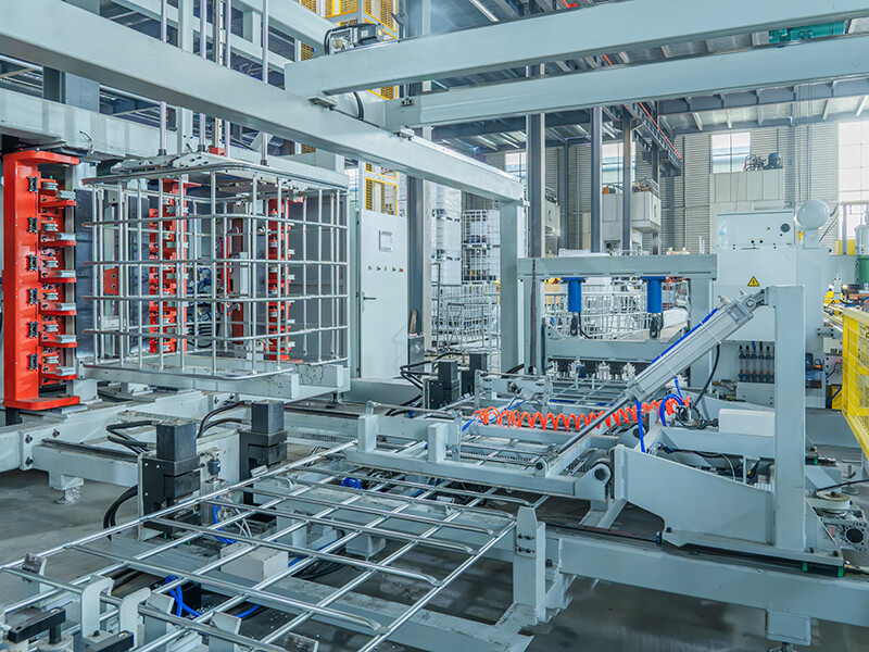 Automatic mesh bending machine Automatic mesh bending machine