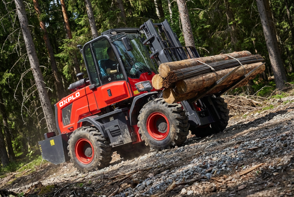 The All-Terrain Warrior: Why OXPLO Rough Terrain Forklifts Dominate Where Others Fail