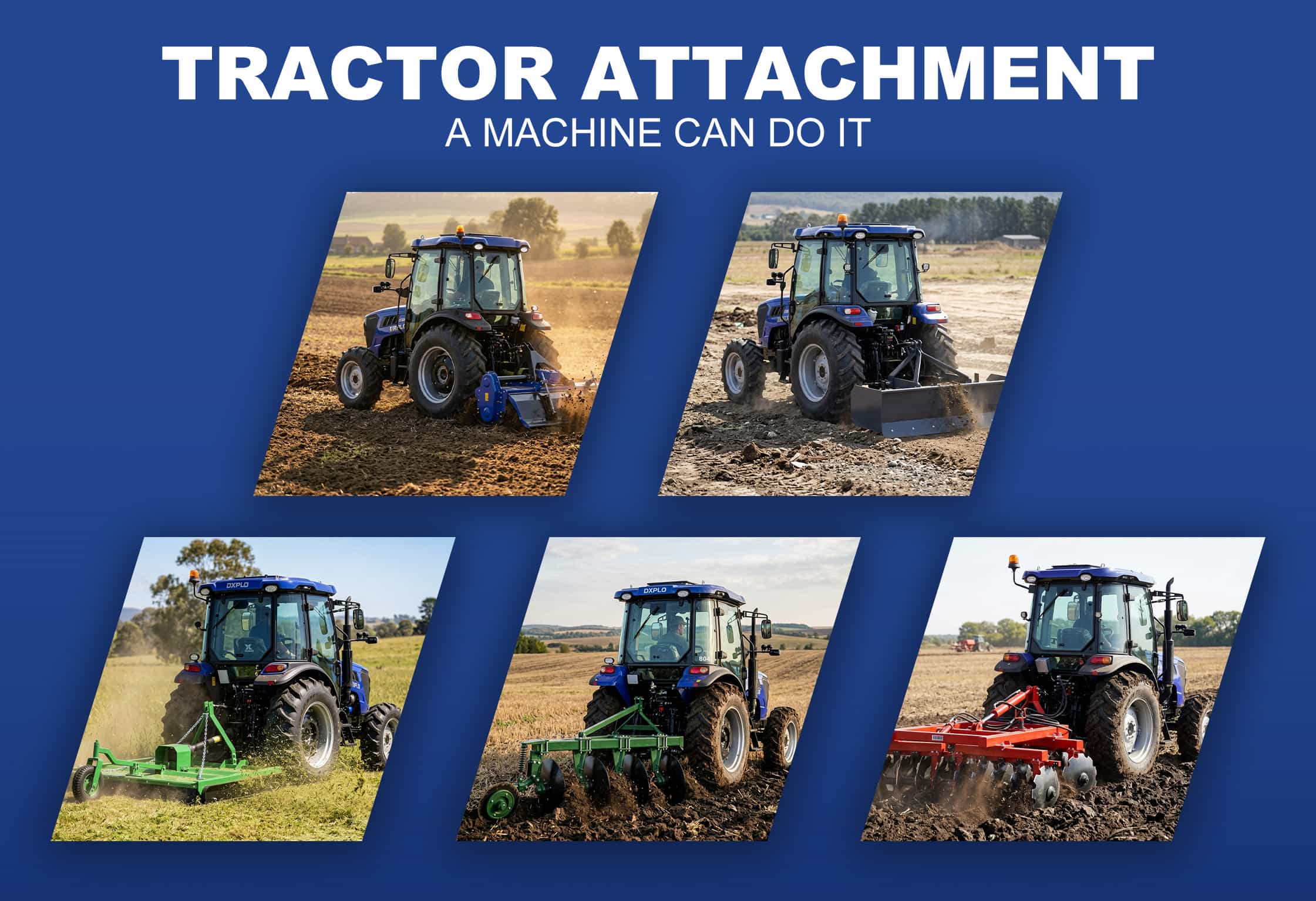 OXPLO Top 5 Attachments for Farming You Should Get First
