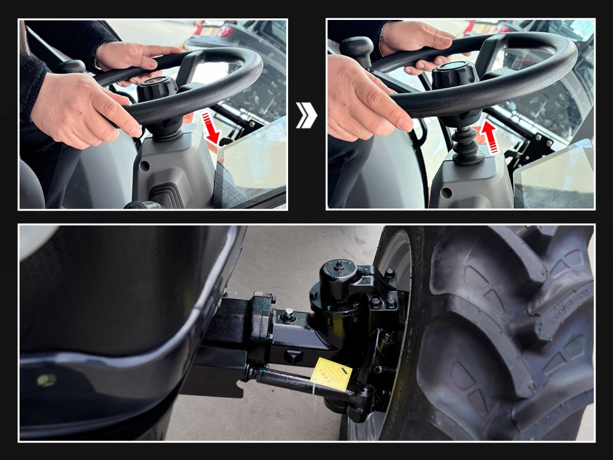 OXPLO Tractor Steering System