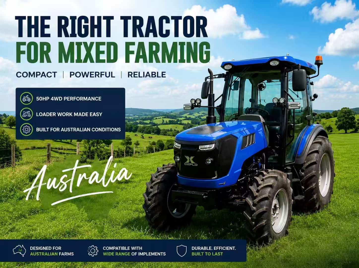 Should I Choose a Compact or Standard Farm Utility Tractor for Mixed Farming?