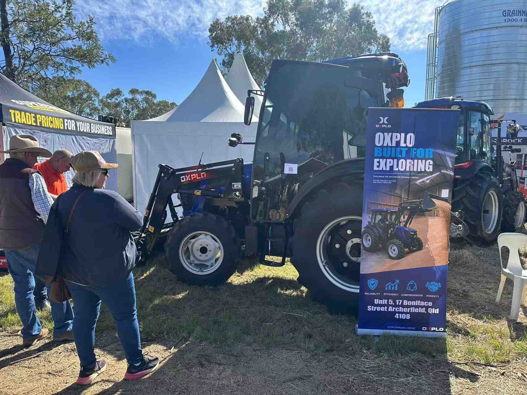 OXPLO Tractors Debut at Australia's FarmFest, Securing Multiple On-Site Orders
