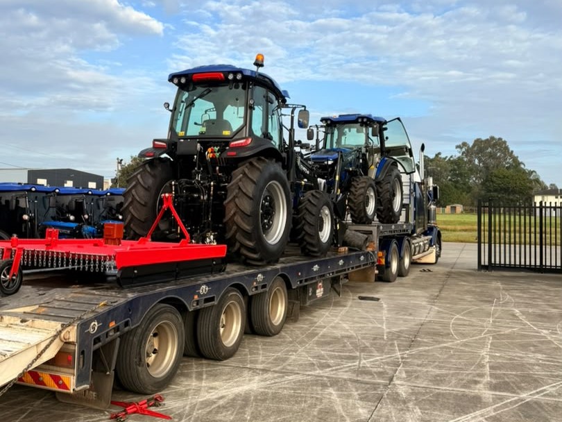 OXPLO Delivers 2 Units of 100HP Tractors for Local Tractor Australia Project OXPLO Delivers 2 Units of 100HP Tractors for Local Tractor Australia Project