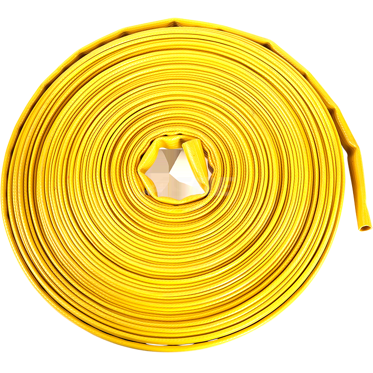Longman™ Fire NBR Lay Flat Hose - Yellow