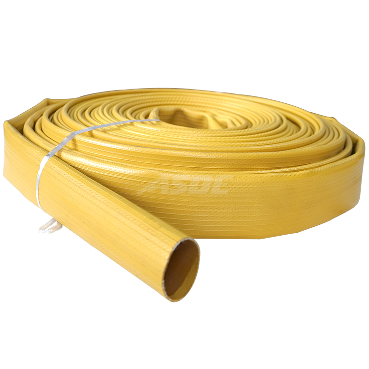 Longman™ Fire NBR Lay Flat Hose - Yellow