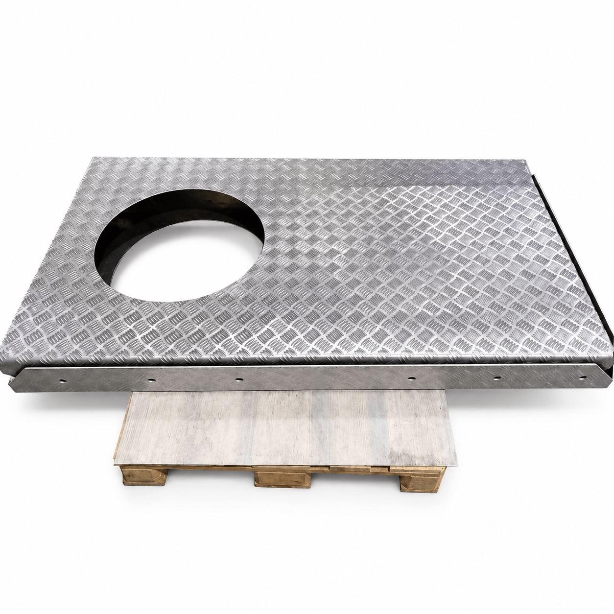 Bent aluminum pedal