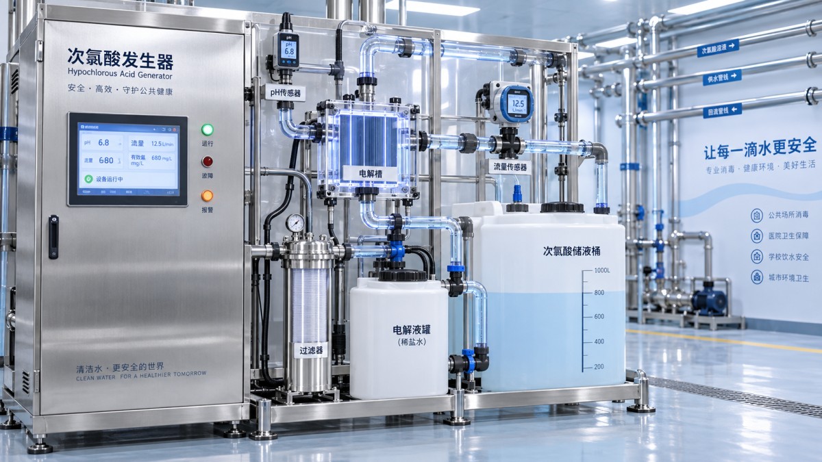 Perawatan Generator Asam Hipoklorit Publik untuk Mencegah Ketidakstabilan Output