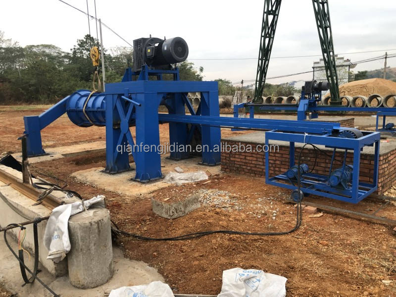 Cement Pipe Making Machine for Making Flat Joints and Socket Joints (300-400)