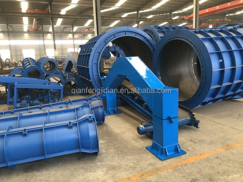 Automatic Concrete Drainage Pipe Making Machine Steel Material With Motor Bearing Core Components for Concrete Pipe Production