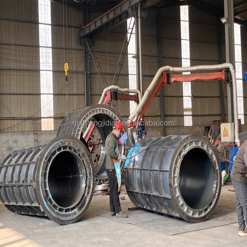 Reinforced Concrete Culvert Pipe Making Machine Cement Pipe Mould