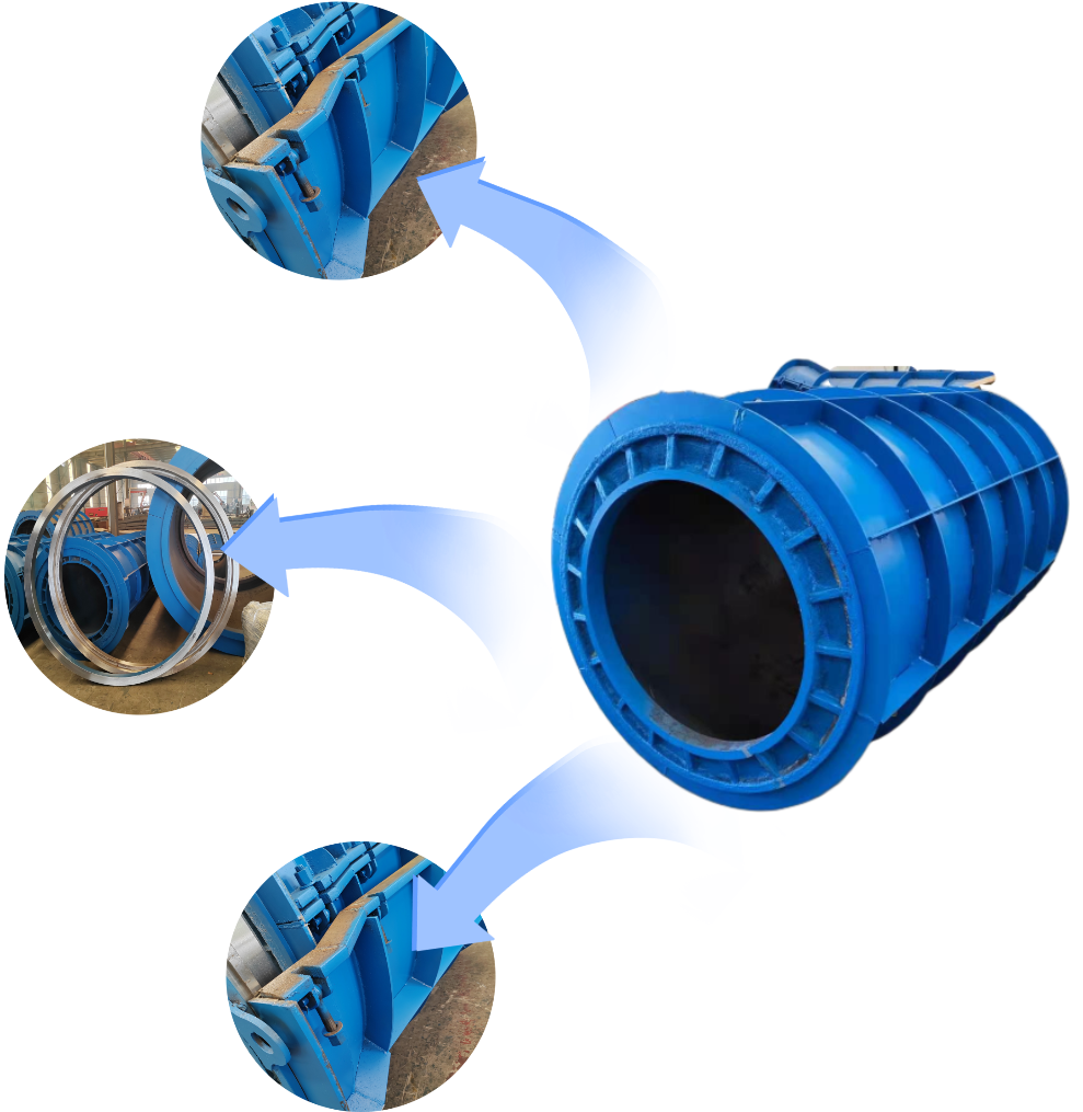 Concrete Draining Pipe Making Machinery & Moulding Machine