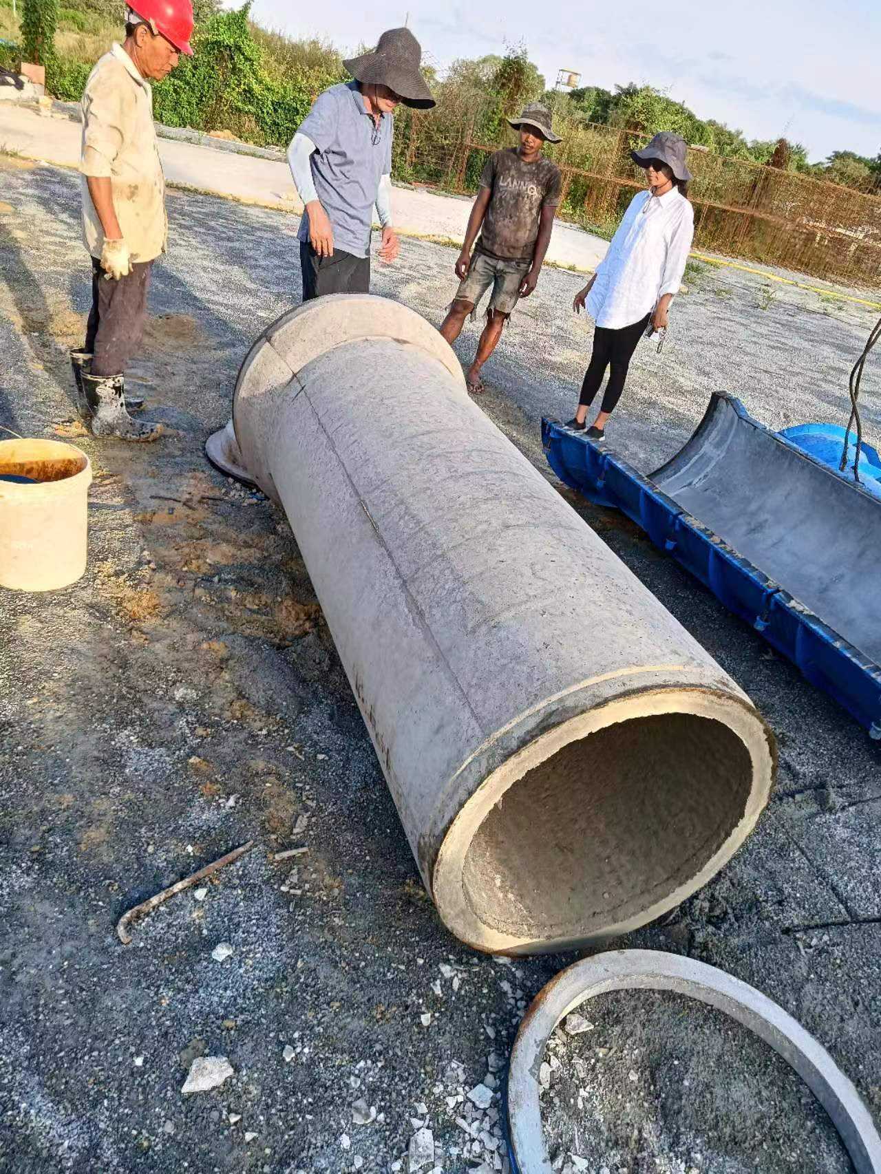Concrete Pipe Mold for Drainage Pipe | Steel Cement Pipe Making Mold for Sale
