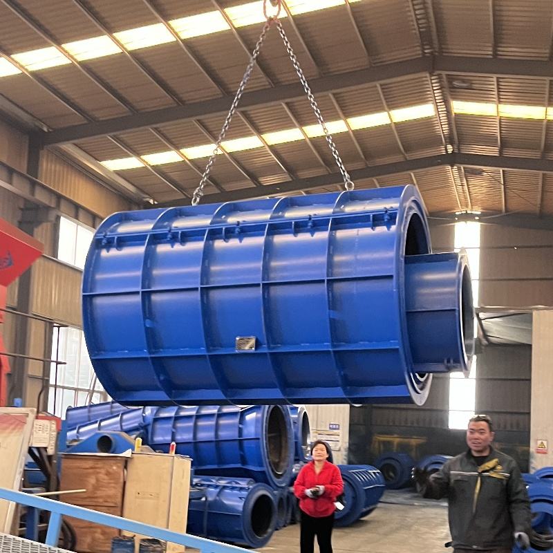 Concrete Pipe Mold for Drainage Pipe | Steel Cement Pipe Making Mold for Sale