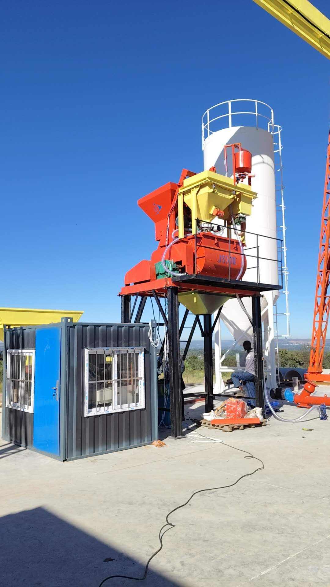 Hot Selling Large Capacity Low Cost Concrete/cement/sand/stone Mixer