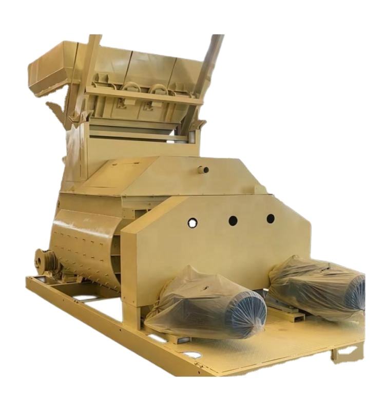 High Quality JS500 Mobile Concrete Mixers New Steel Construction Equipment Motor Engine Manual Dischar Construction Industries