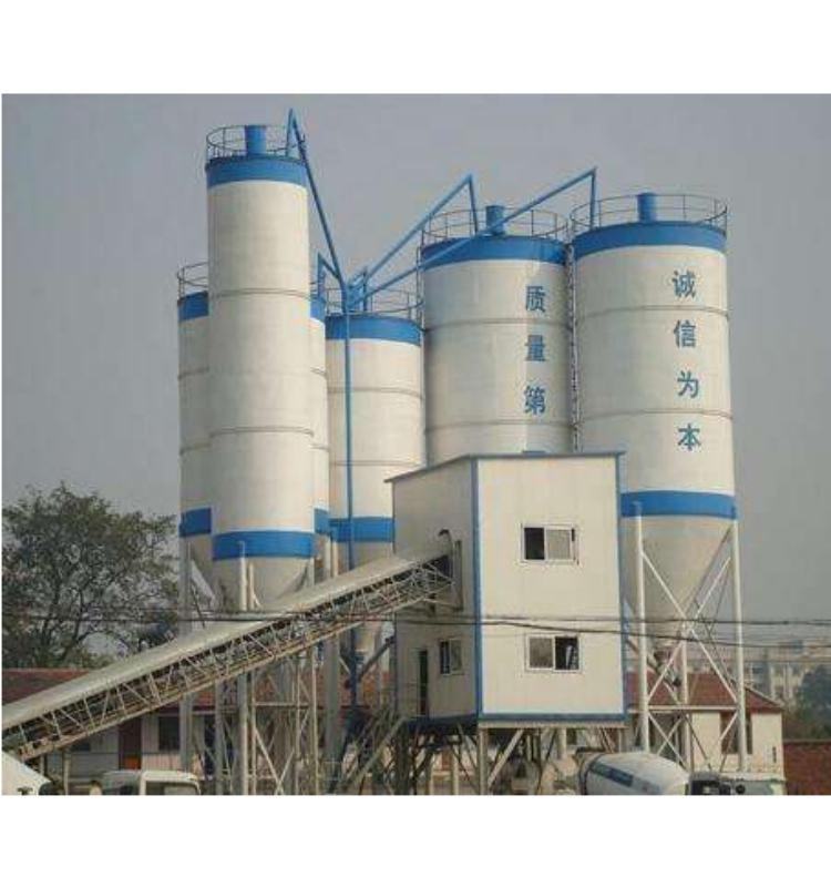 New Electric Stationary Concrete Batching Plant with Core Motor Component Pump Engineering Construction Manufacturing Industries