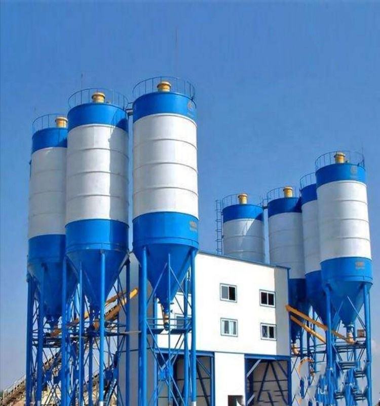 New Electric Stationary Concrete Batching Plant with Core Motor Component Pump Engineering Construction Manufacturing Industries