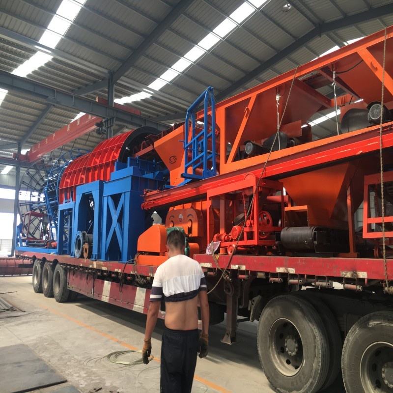 2-4 Bins Steel Construction Mixer Used for Aggregate Batching Farm & Industrial Pump Motor Core for Concrete Batching Industries