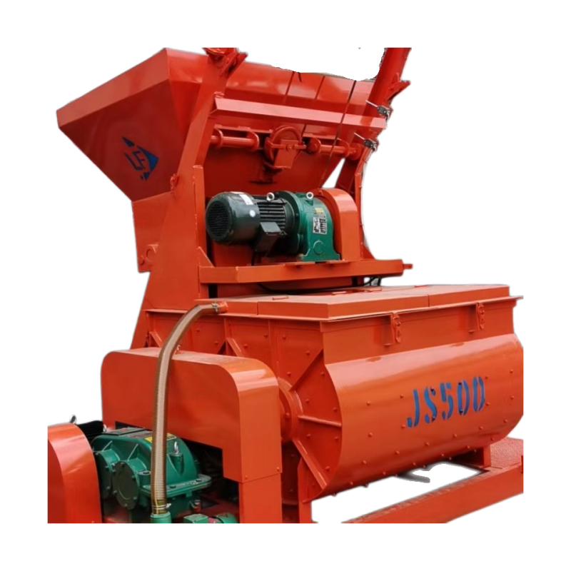 China Manufacturer's JS500 Steel Draina Mixer Used Concrete Machine with Engine Motor Pump Construction Manufacturing Industries