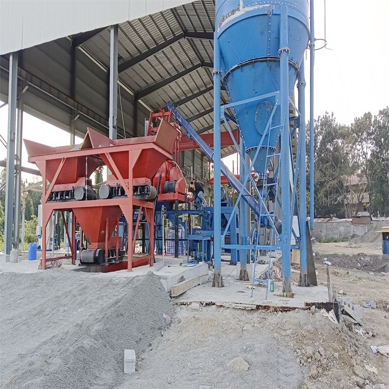 High Productivity New Condition HZS25 Concrete Mixing Station Includes Batching Concrete Bin Hopper