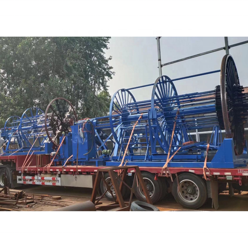 Concrete Pipe Rebar Cage Welding Machine | Automatic Steel Mesh Spiral Welding Equipment