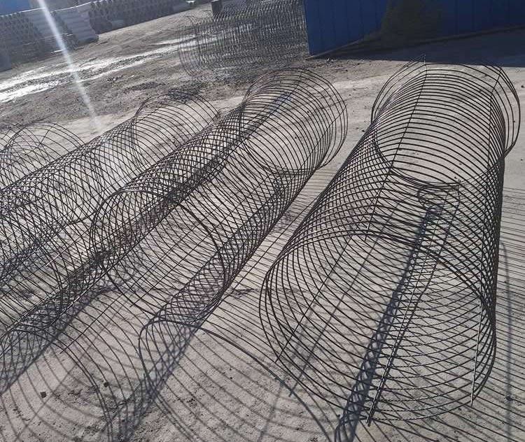 Concrete Pipe Rebar Cage Welding Machine | Automatic Steel Mesh Spiral Welding Equipment