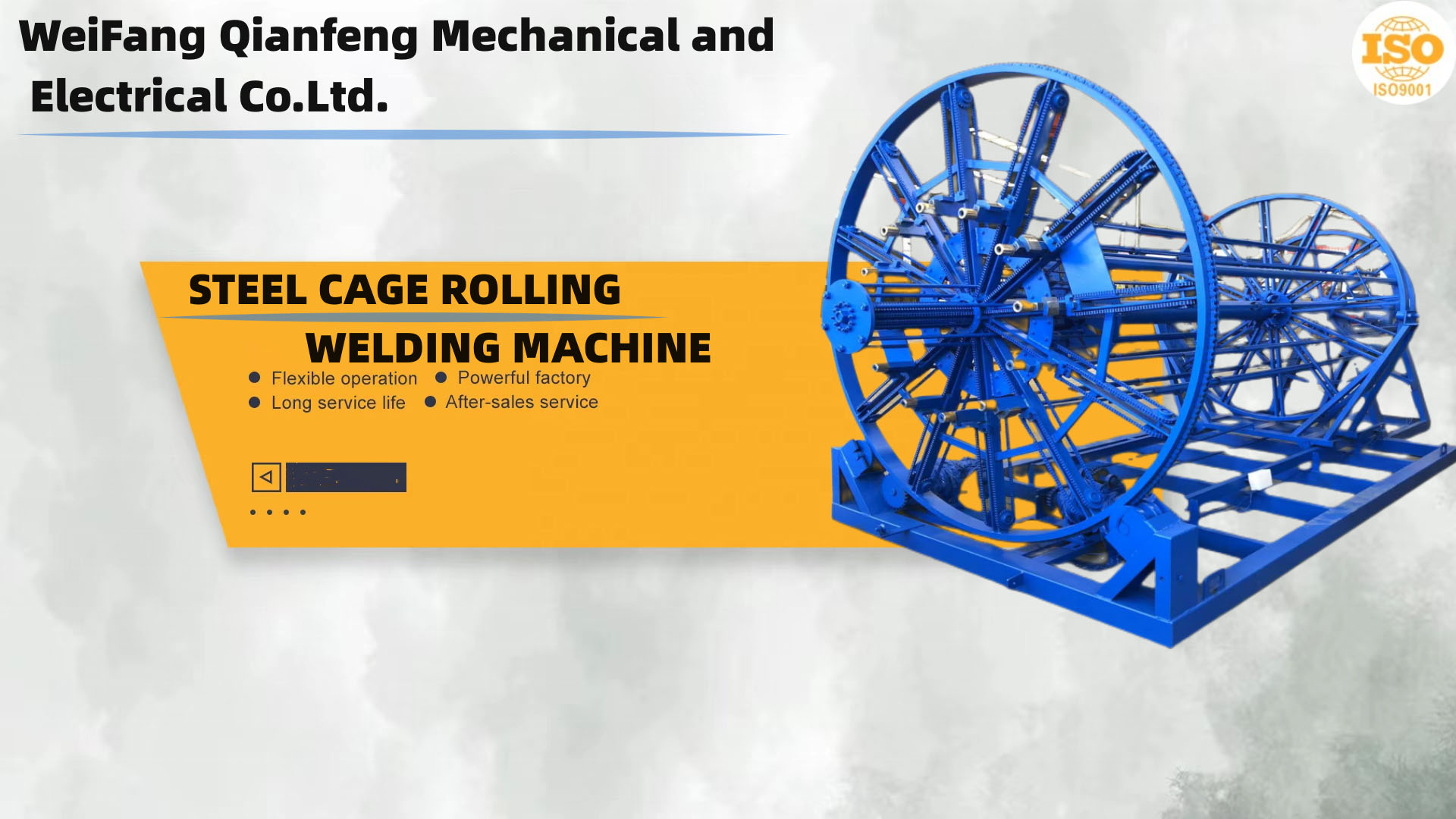 High Bandwidth Automatic Steel Pile Welding Cage Machine 300-1500mm New Welding Manipulator Motor Concrete Drain Construction