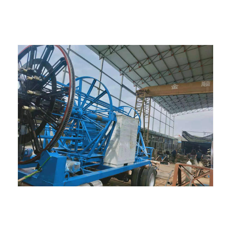 High Bandwidth Automatic Steel Pile Welding Cage Machine 300-1500mm New Welding Manipulator Motor Concrete Drain Construction