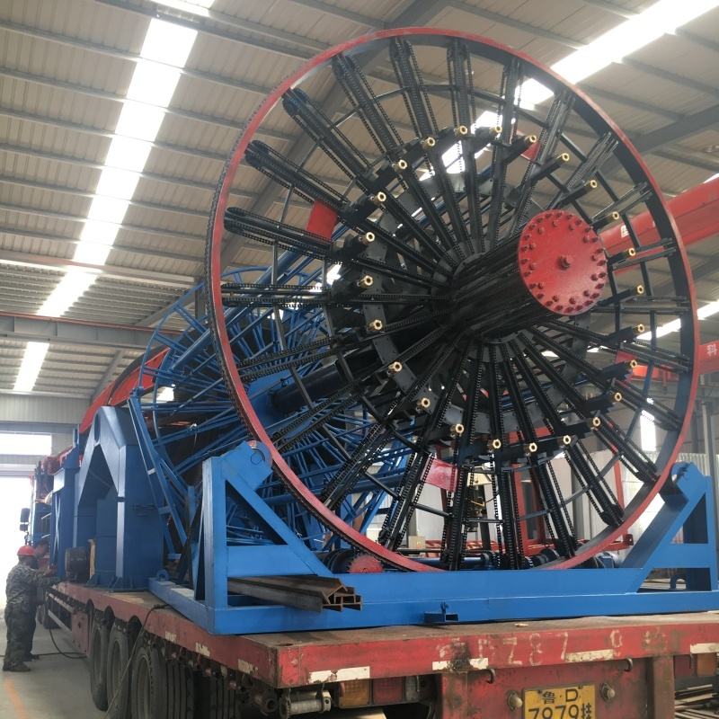 Manufacturer's Automatic Reinforcing Steel Wire Cage Welding Forming Machine for Construction Industries