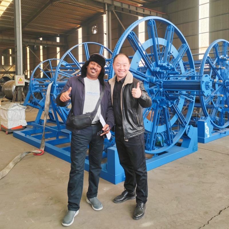 Full-Automatic Used Drain Steel Cage Welding Machine Concrete Pipe Forming & Cage Welding Manipulator