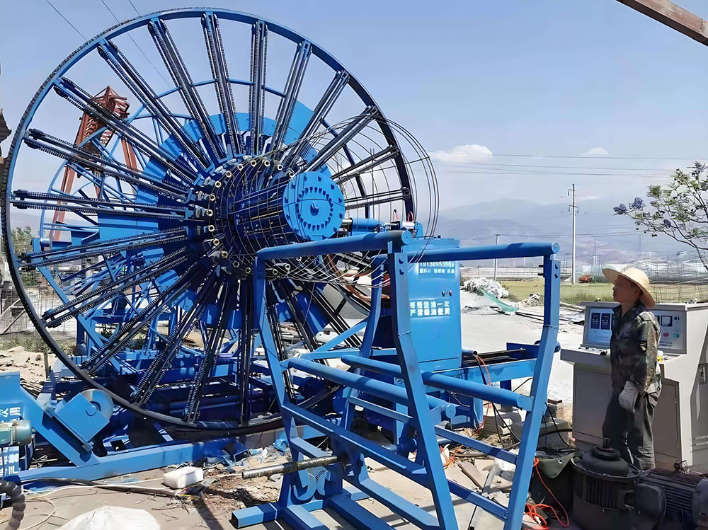 Concrete Culvert Drain Pipe Cement Pipe Cage Welding Machine Cage Welding Machine for Concrete Pipe