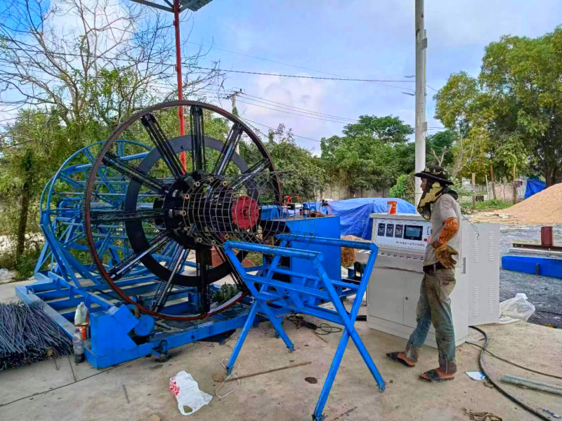 Concrete Drain Culvert Pipe Cement DrainPipe Cage Welding Machine Spot Welding Machine for Cage