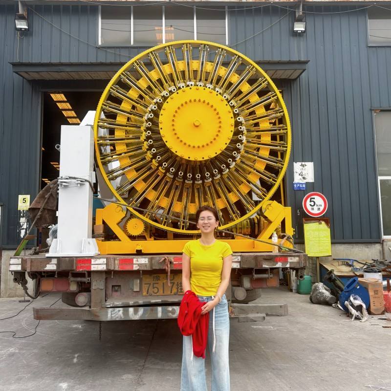 Fully Automatic Cement Drain Pipe Steel Reinforcement Cage Welding Machine