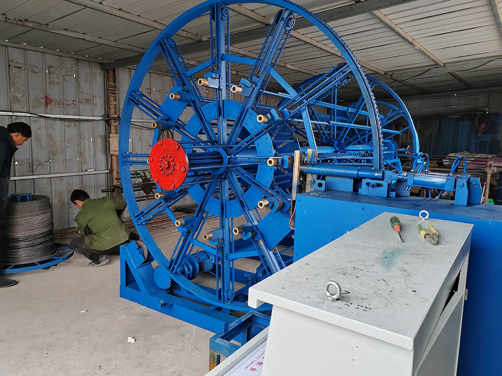 Fully Automatic Variable Diameter Concrete Pipe Steel Wire Cage Welding Machine