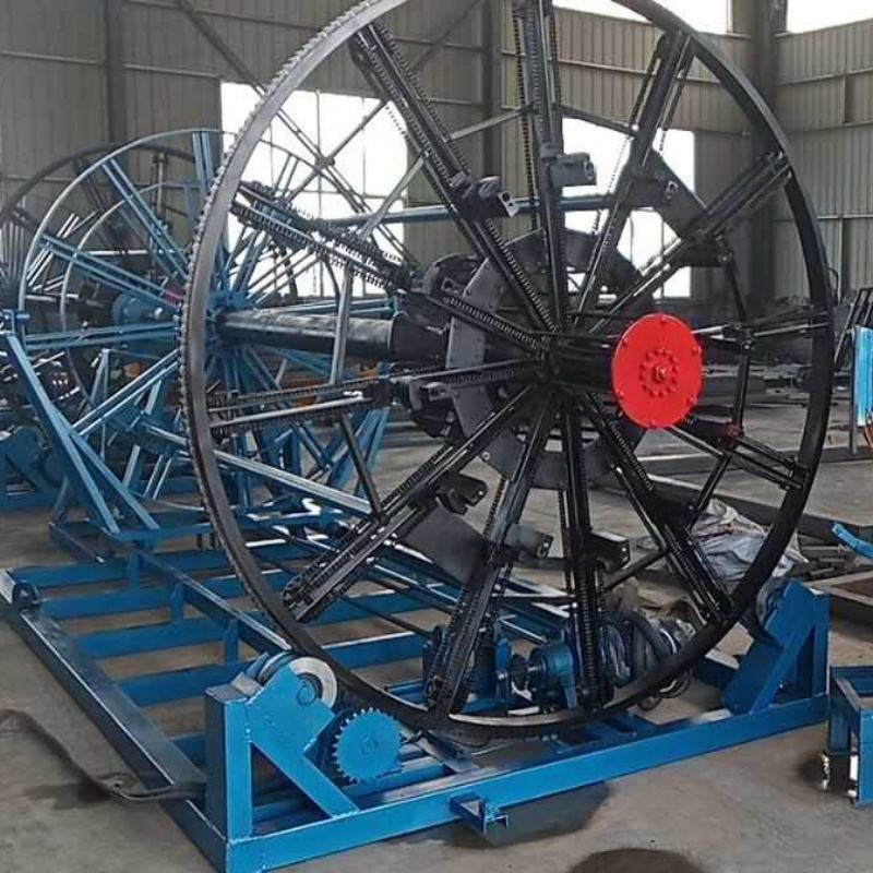 Full-Automatic Steel Cage Rebar Machine for Fabricating Reinforced Concrete Pipes Product Category Fabrication Services