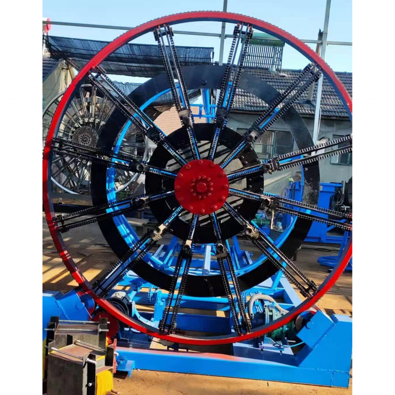 Full-Automatic Steel Cage Rebar Machine for Fabricating Reinforced Concrete Pipes Product Category Fabrication Services