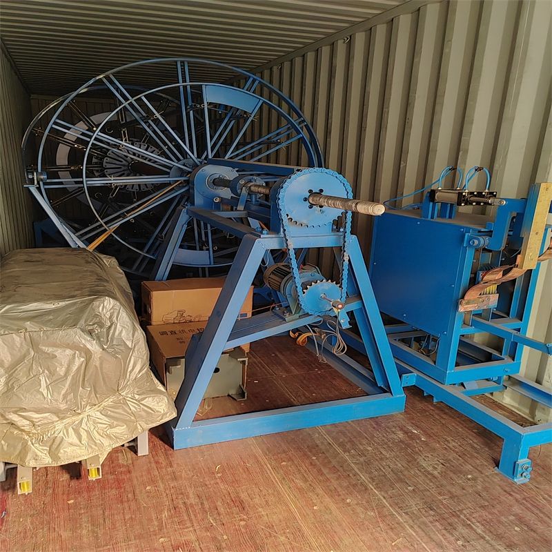 Fully Automatic Reinforced Steel Cage Welding Machine for Concrete Drain Pipe Mig Welding Mode for Construction