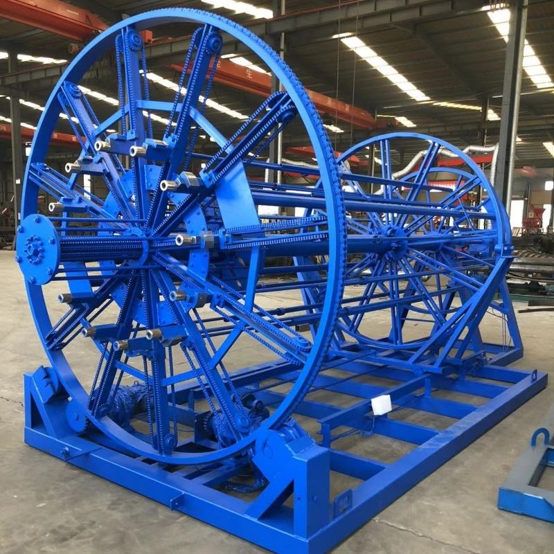 Fully Automatic Reinforced Steel Cage Welding Machine for Concrete Drain Pipe Mig Welding Mode for Construction